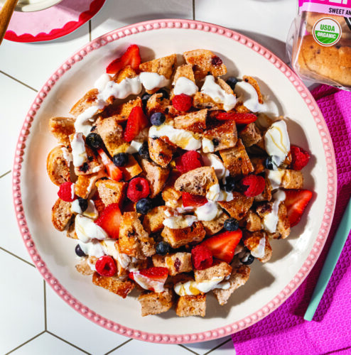 Power summer  adventures with a spectacular bagel brunch spread